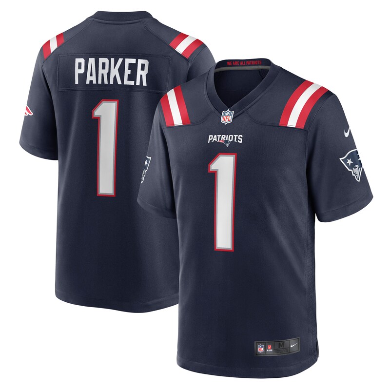 None DeVante Parker NE Patriots Iconic Cost-Effective Jersey