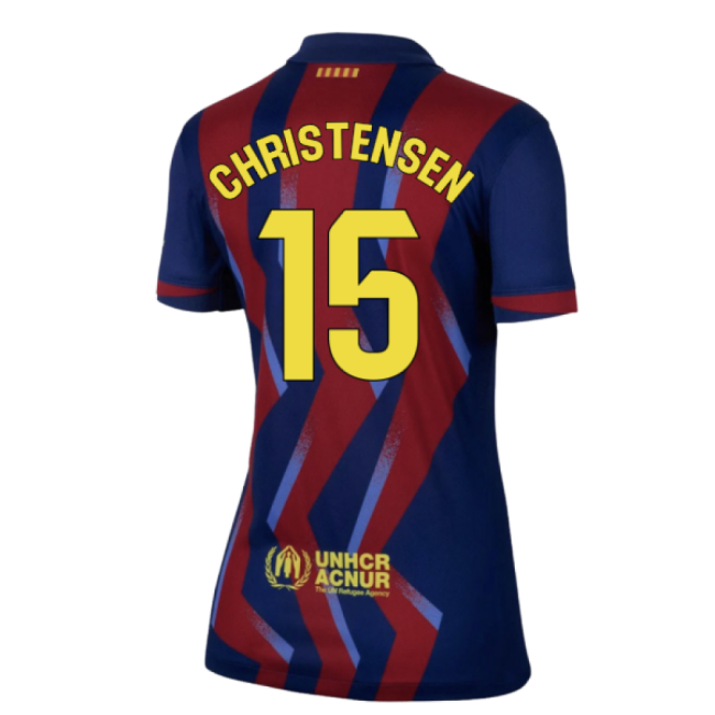 Top-Quality 2025-2026 Barcelona Fourth Shirt - Womens (Christensen 15)