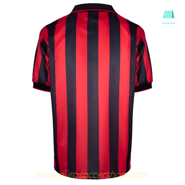 AC Milan 1996 Home Retro Shirt (R.Baggio 18)