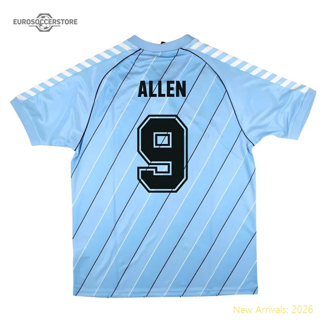 Official Tottenham 1985/87 Retro Hummel Away Shirt (allen 9)