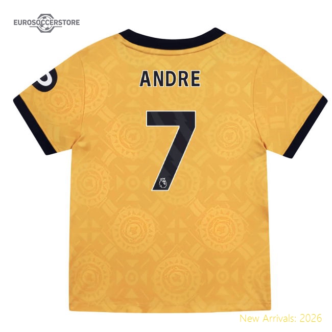 Football Team Kids Jersey Andre 2025-2026 Kids-safe Technology
