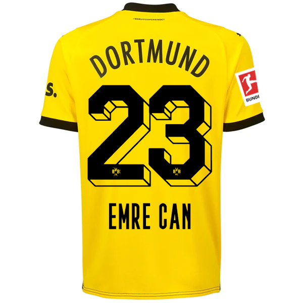Borussia Dortmund Can 2023-2024 Bun Home Jersey – Authentic Shirt