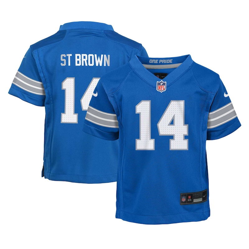 None Amon-Ra St. Brown DET Lions Modern Budget-Friendly Jersey