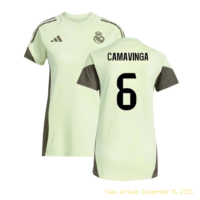 2025-2026 RM Real Madrid Training Premium Jersey (Almost Lime) -