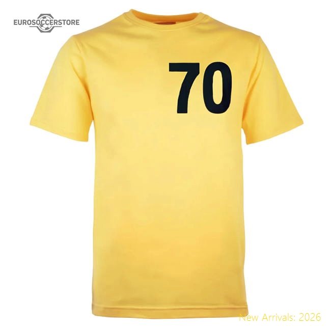 Brazil 1970 Third Jersey Shirt Football Fan Apparel