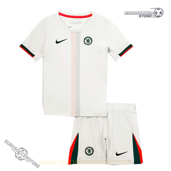 Youngsters' Chelsea Away Football Kit for the 25-26 Season