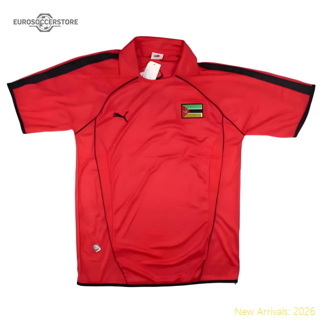 Mozambique 20092010 Home Jersey  Authentic Climalite Retro