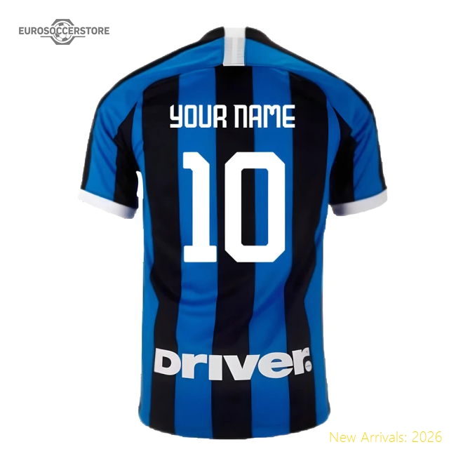 2019-2020 Inter Milan Home Shirt (your Name) - Unbeatable Value