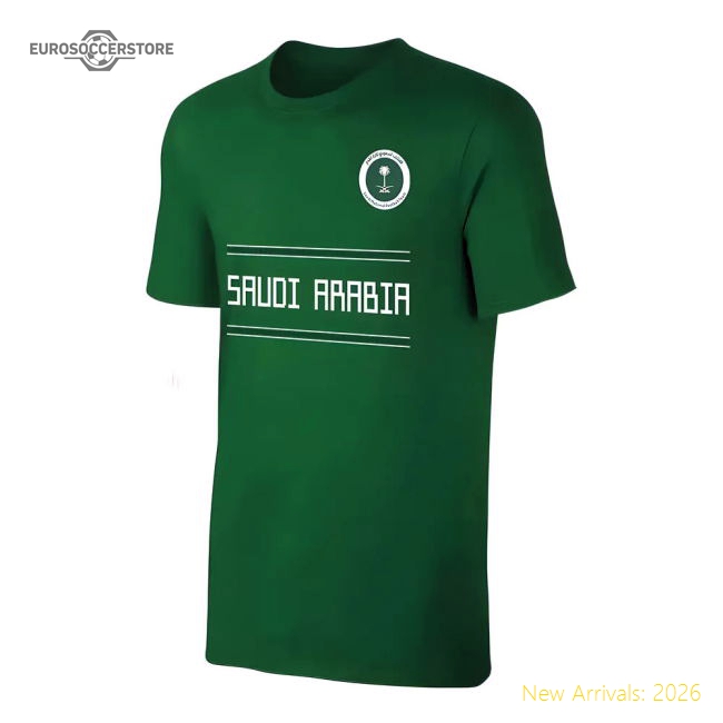 Saudi Arabia Wc2018 qualifiers T-shirt - Green - Budget-friendly
