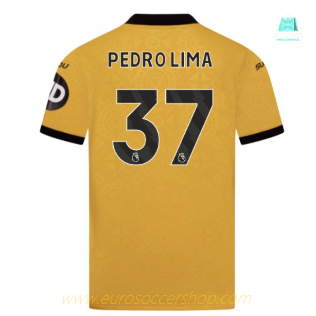 2025-2026 Wolves Home Shirt (Kids) (Pedro Lima 37)