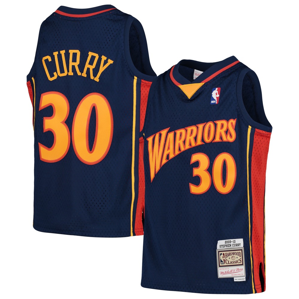 Pro Grade Golden State Warriors Stephen Curry30 Jersey Navy - Game Day Essential