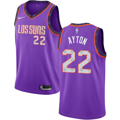 Suns Purple Phoenix Suns #22 Nike Jersey - Basketball Jersey