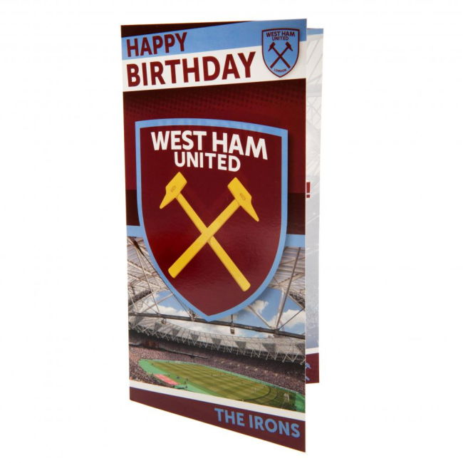Licensed 2025-2026 West Ham English Football Home Strip