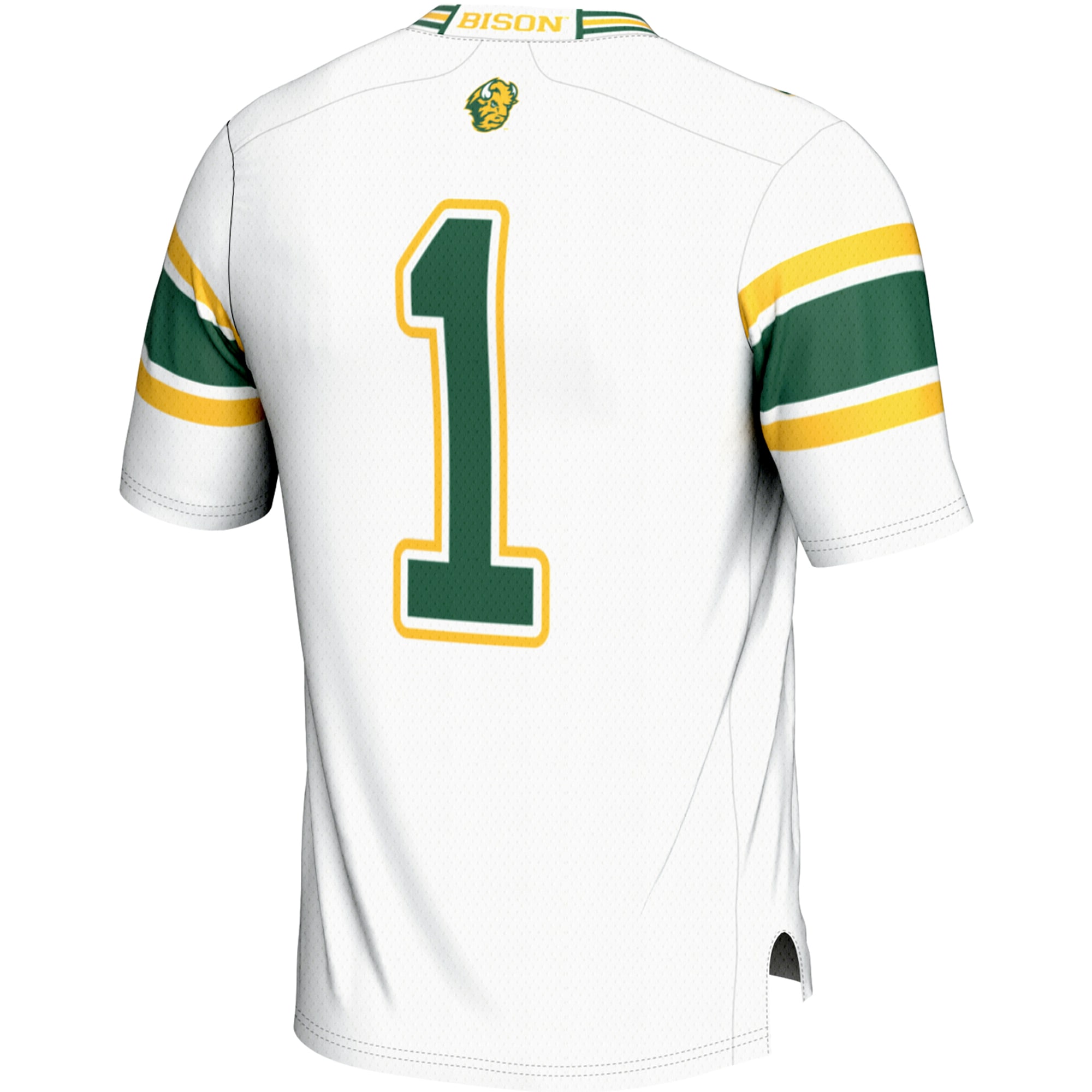 #1 NDSU Bison GameDay Greats Endzone Football Jersey - White