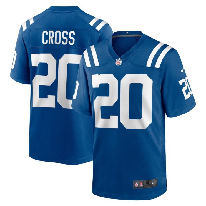 None Men's IND Colts Championship Premium Jersey Football Apparel