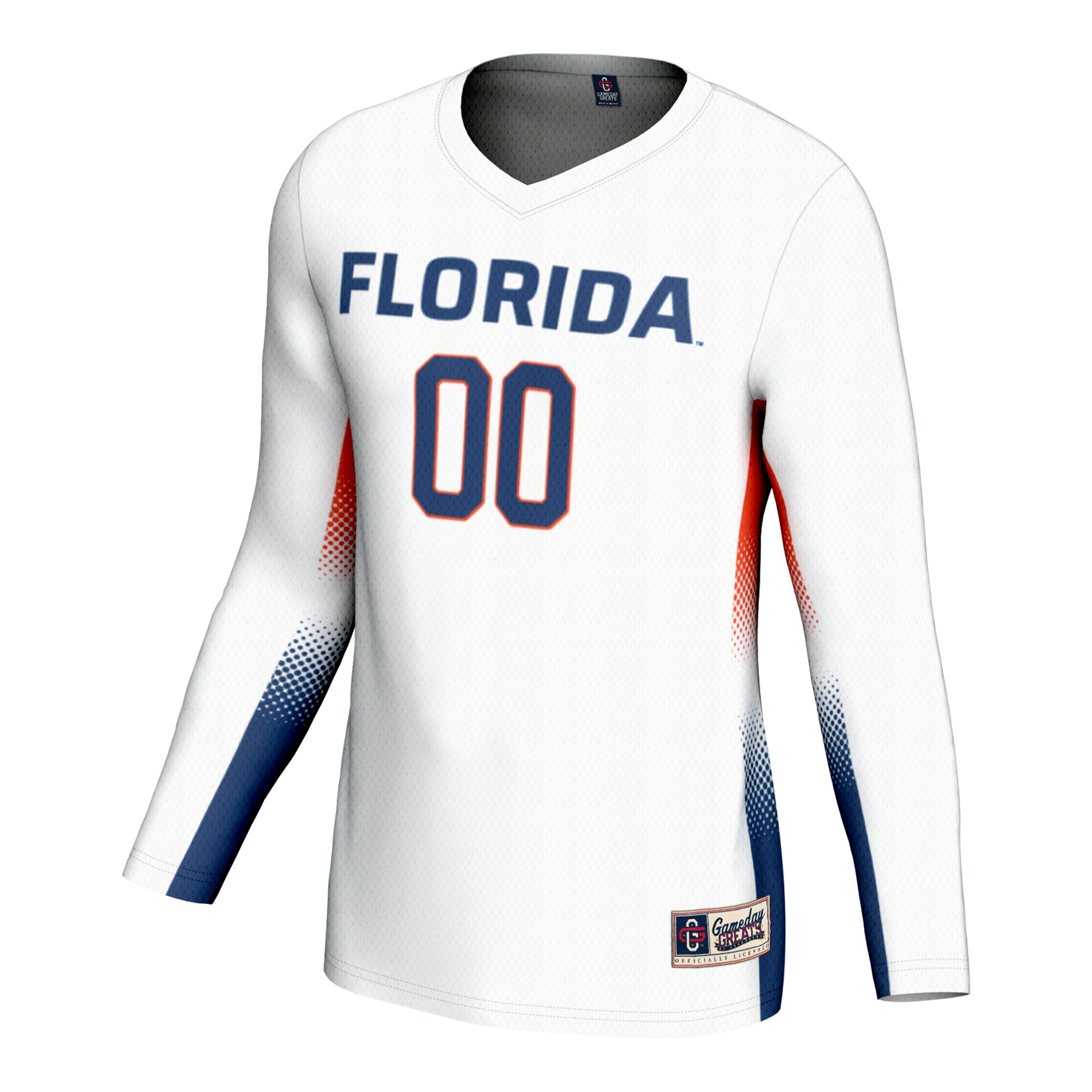 [NJP] Florida Gators GameDay Greats Youth NIL Lightweight Volleyball Jersey - White