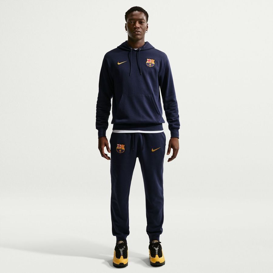[EFKS] Barcelona Hoodie Club Blackened Blue/Mineral Yellow Uniform