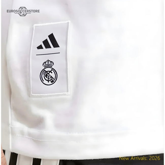 Real Madrid Durable Home Jersey Lightweight Comfortable