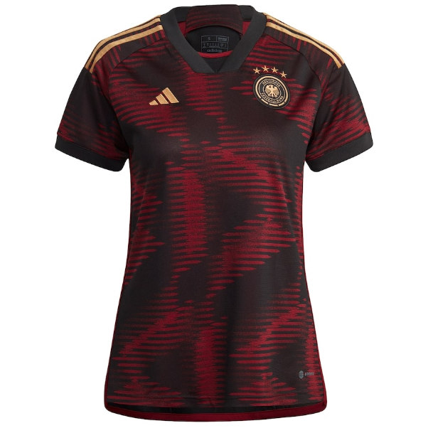 Elite Series Womens Germany 2022 World Cup Away Black Soccer Jersey