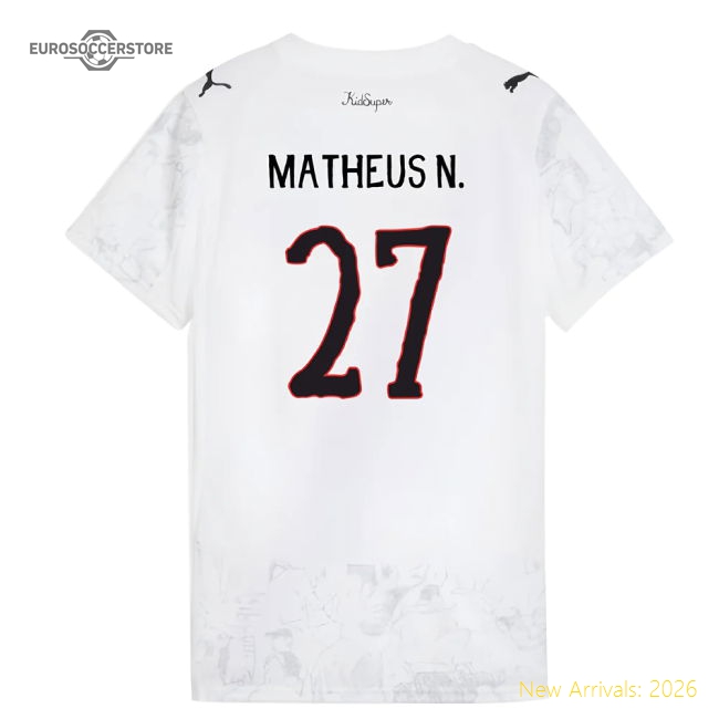 Football Team Womens Matheus N. Elegant Jersey Dri-fit Lightweight