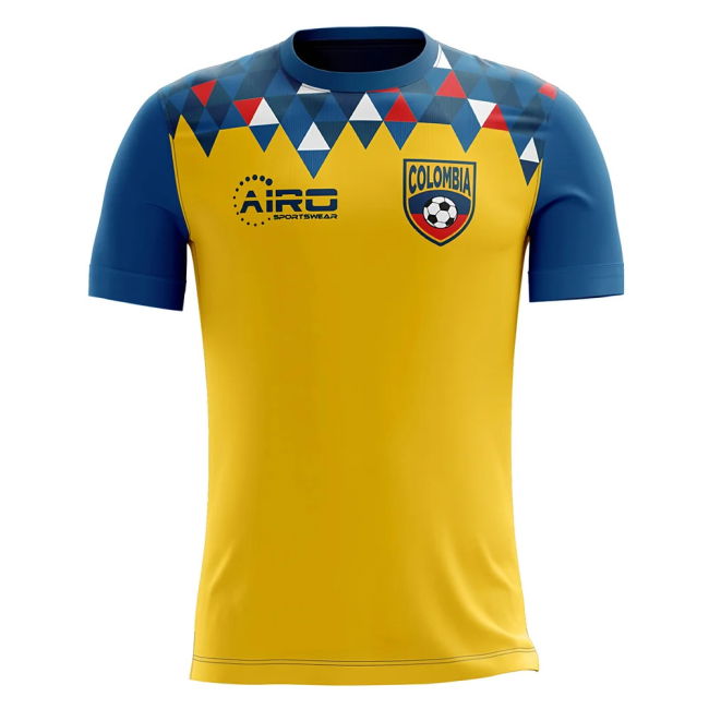 2025-2026 Colombia Concept Football Shirt (Valderrama 10)