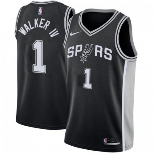 Nike Clippers Black Antonio Spurs #1 Jersey - Affordable Quality