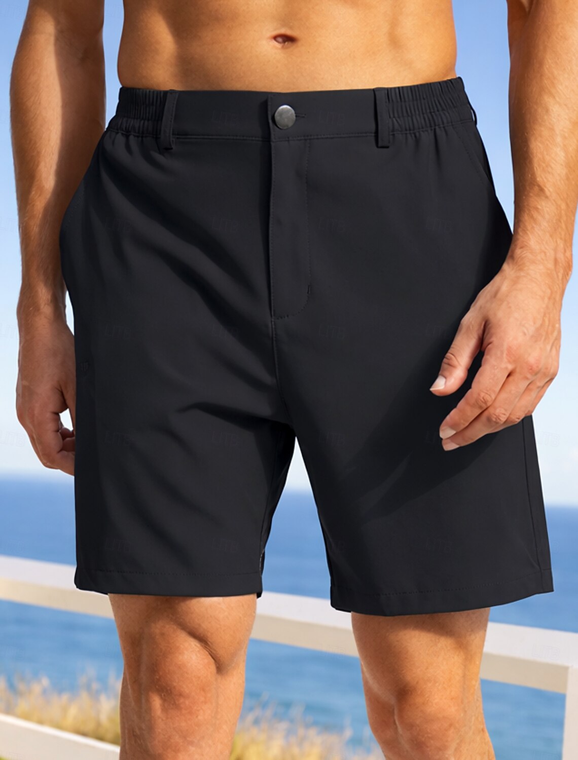 Men's Running Shorts Athletic Gym Pockets Casual Daily Outdoor Summer