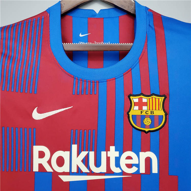 Match Quality Barca Barcelona 21-22 Soccer Kit Home Blue Women's