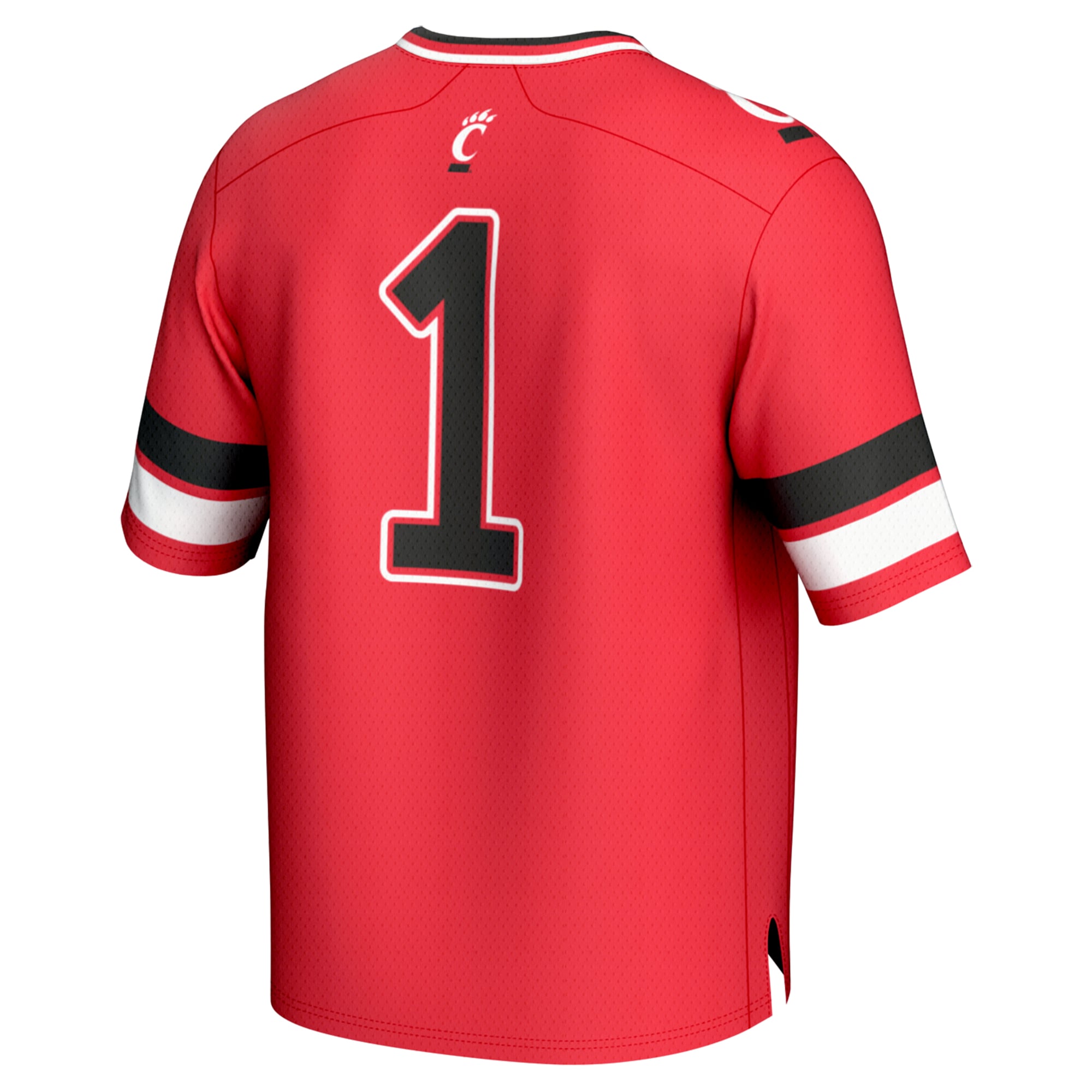 Youth #1 Red Cincinnati Bearcats Lightweight Collegiate Football Fashion Jersey