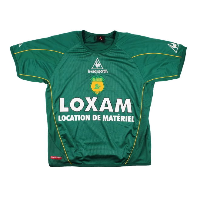 Nantes 2002 Original 2002-2003 Nantes Ligue 1 Uber Eats Away Uniform
