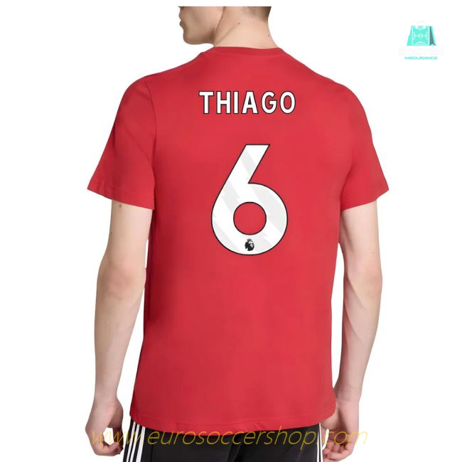 2025-2026 Liverpool DNA Tee (Red) (Thiago 6)