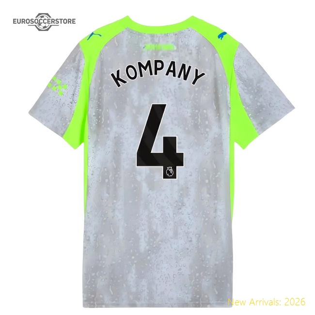 2025-2026 Man City Womens Modern Kompany Jersey Drycell