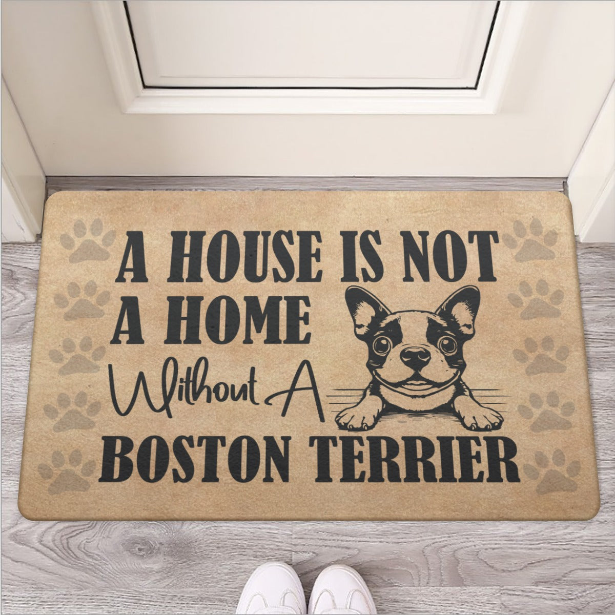 French Bulldog Tyson Door Mat For Boston Terrier Lovers Durable Dog Item