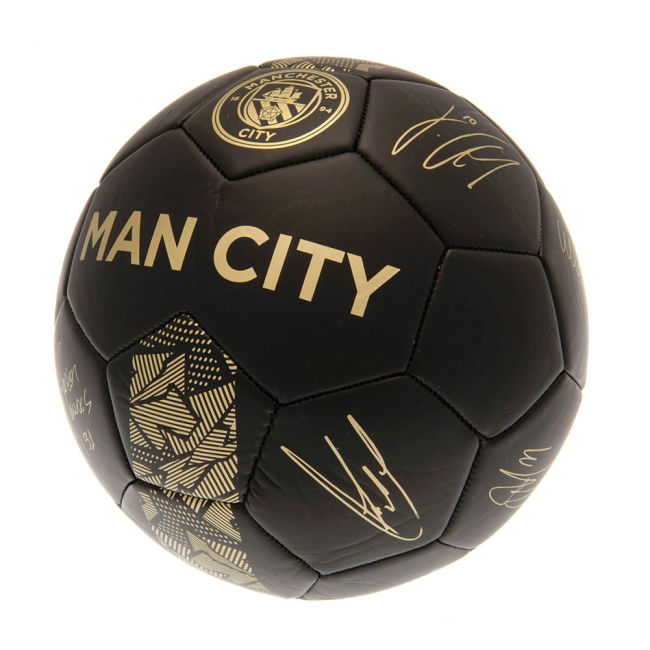Adult Manchester City FC Sig Gold Phantom Skill Ball