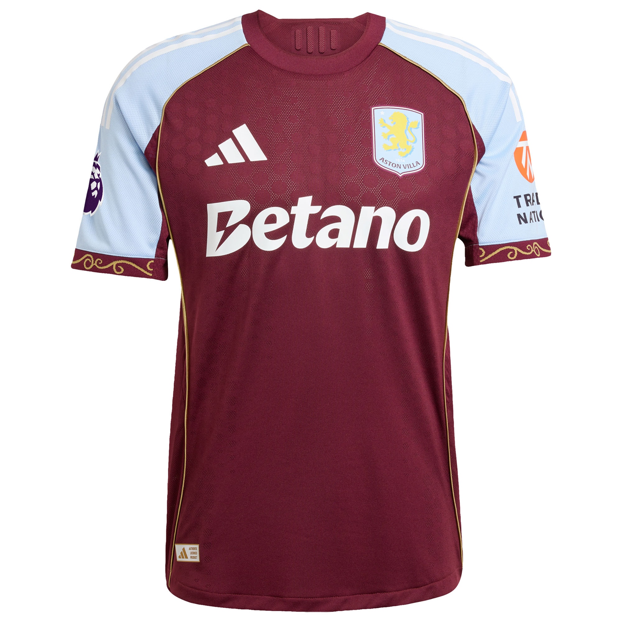 [JED] Tyrone Mings Aston Villa 2025/26 Home Authentic Jersey - Claret