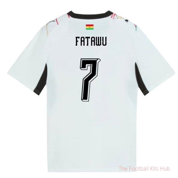 2026-2027 Ghana Home Shirt (Kids) (Fatawu 7)