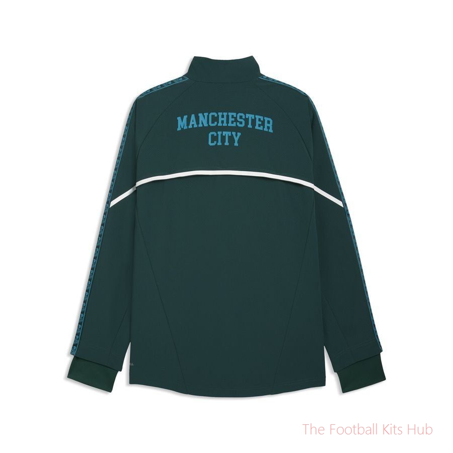 Manchester City Track Jacket King Ultimate Anthem - Green Terrain/Tropical Blue