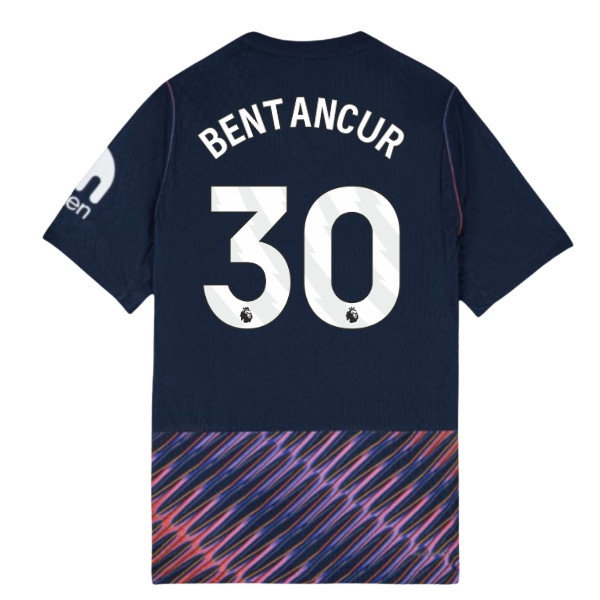 [L1D] 2026-2027 Tottenham Authentic Aero-Fit Match Away Shirt (Bentancur 30)