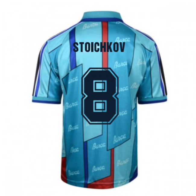 STOICHKOV 8 Barcelona Soccer Club Rare Piece Home Exclusive Kit