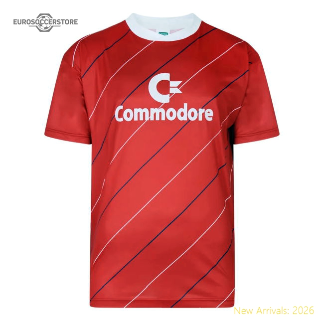 Score Draw Bayern Commodore 1984 Trikot Retro Football Shirt (matth
