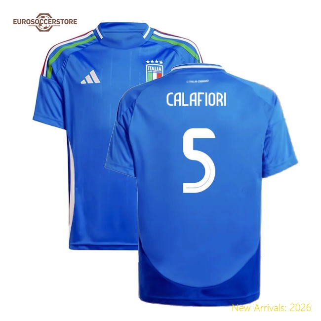 2024-2025 Italy Home Shirt (Kids) (CALAFIORI 5)