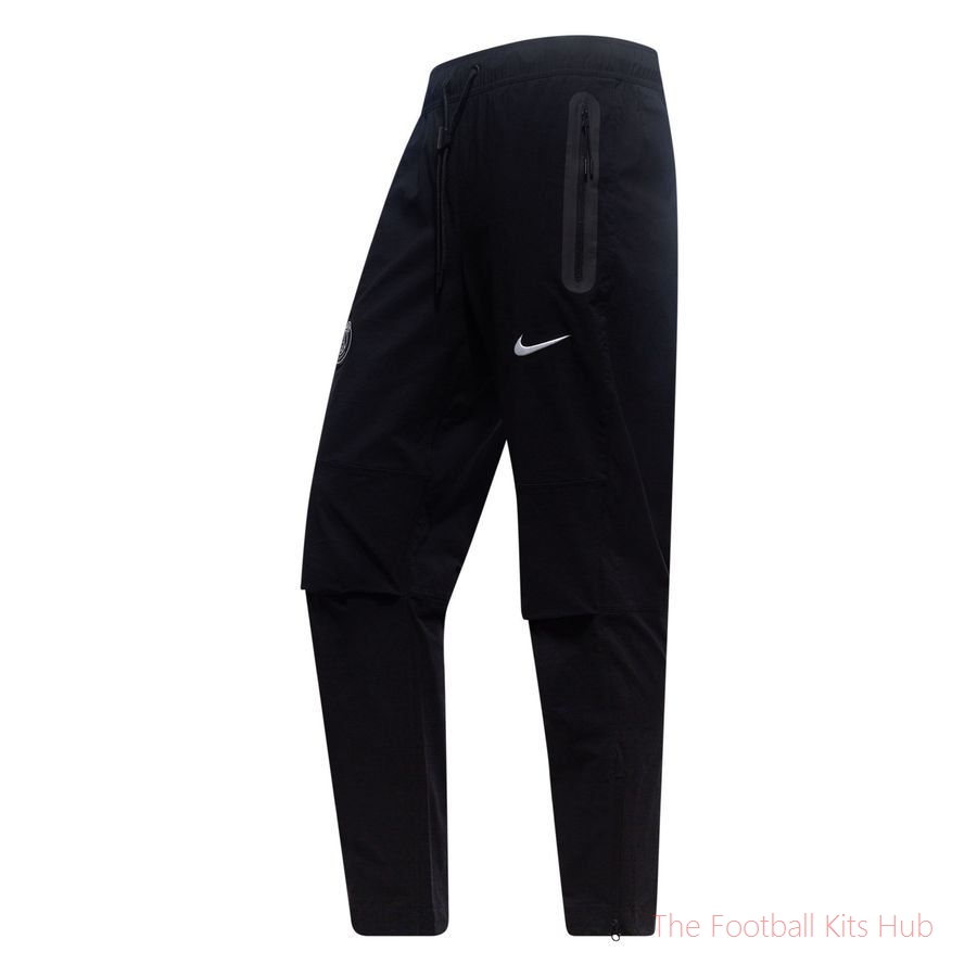 Paris Saint Germain Pants Tech Woven - Black/White