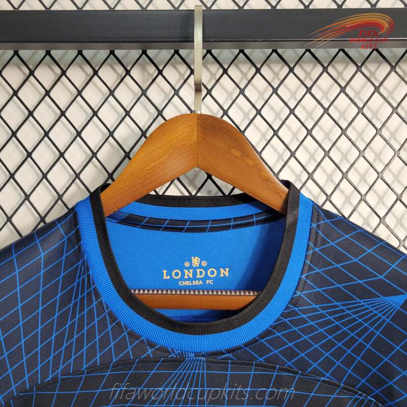 Chelsea season 23-24 Black/ Away Football Strip