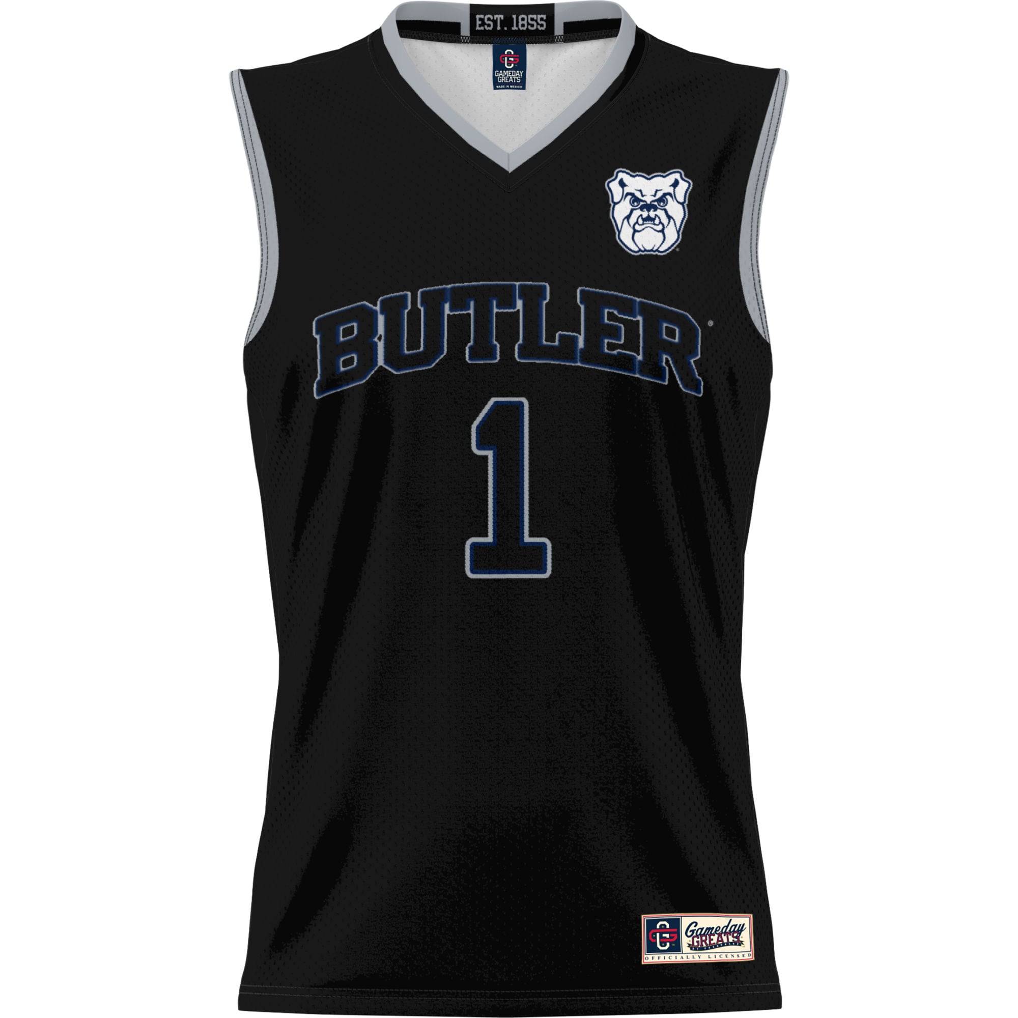 [DDG] Butler Bulldogs GameDay Greats Youth Lightweight Basketball Jersey - Black