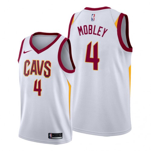 White Cleveland Cavaliers #4 Jersey - Material NBA Fan Apparel