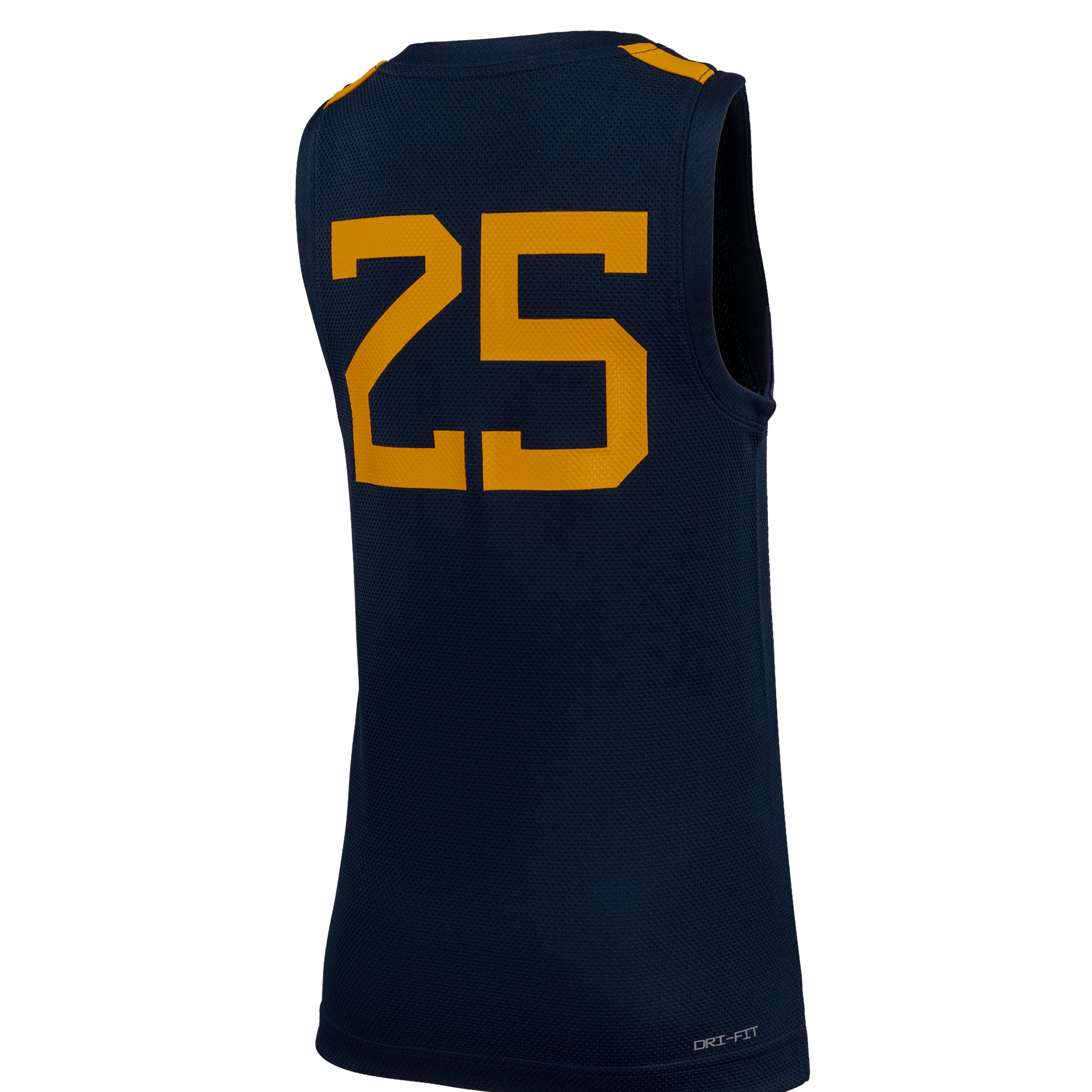 [NJP] West Virginia Mountaineers Youth Replica Basketball Jersey - Navy