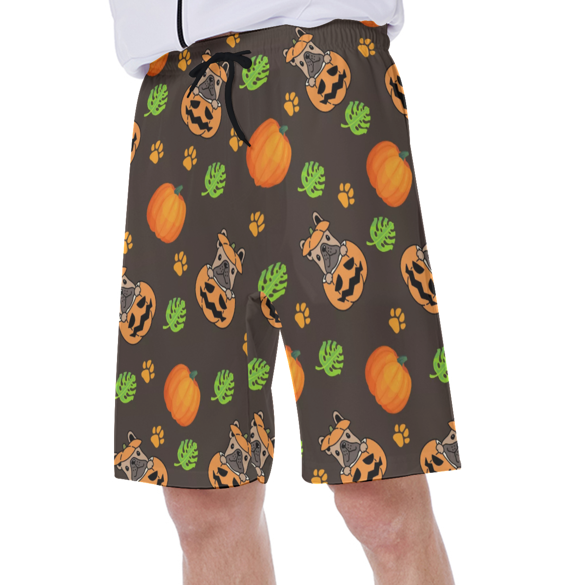 French Bulldog Lover Charlie Men's Beach Shorts Stylish Daily Item