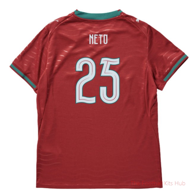 2026-2027 Portugal Home Shirt (Womens) (Neto 25)