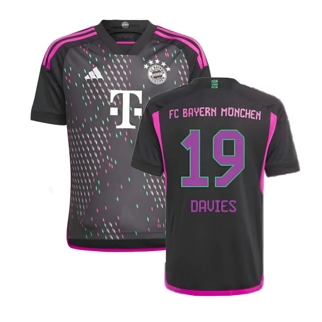 Authentic Design Passionate Bayern Davies #19 2024-2025 Season Jers...
