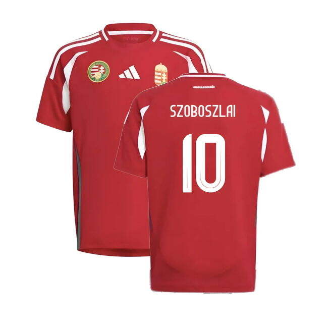Light And Easy To Use 2024-2025 Hungary Home Shirt (Kids) (SZOBOSZLAI 10) Slim Fitting